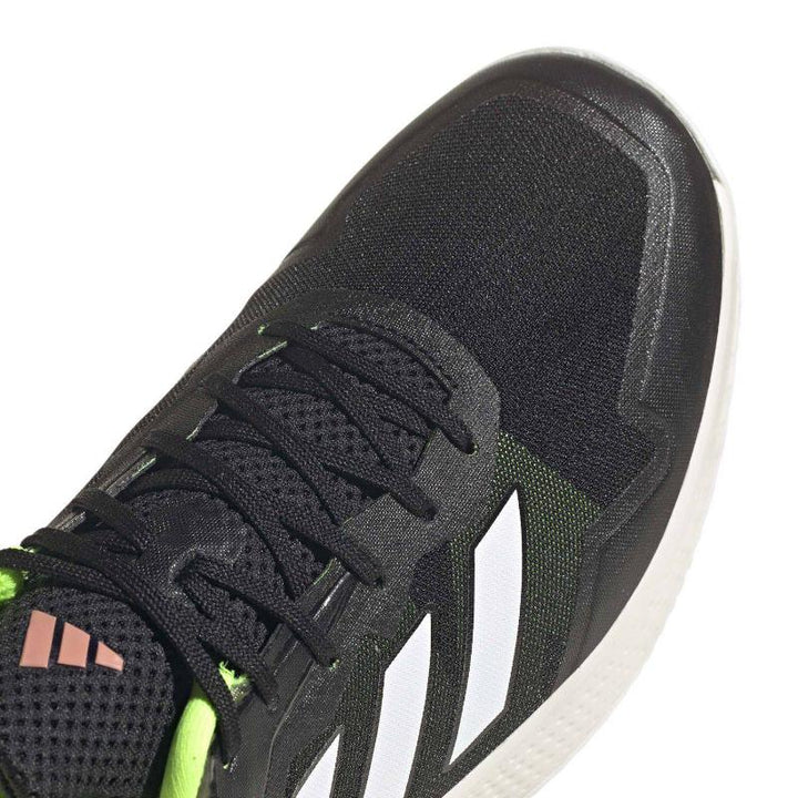 Zapatillas de Pádel de Pádel Adidas Defiant Speed Negro Blanco Fluor