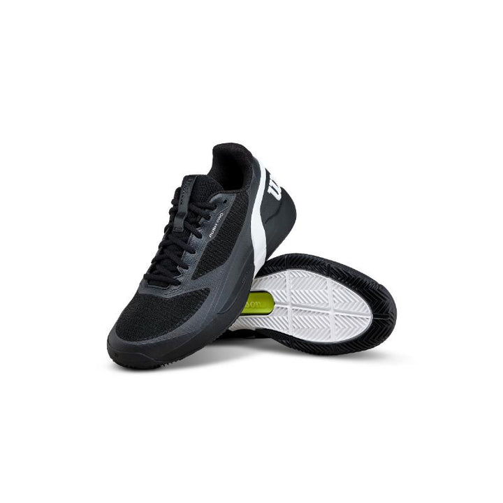 Zapatillas de Pádel de Pádel Wilson Rush Pro 5 Clay Negro Blanco