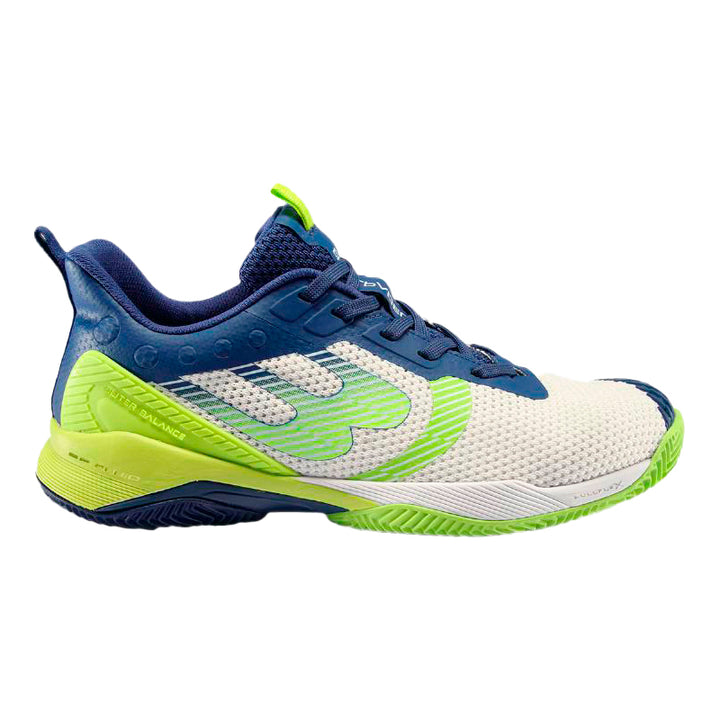 Zapatillas de Pádel de Pádel Bullpadel Juan Tello Vertex Grip 22I Blanco Verde