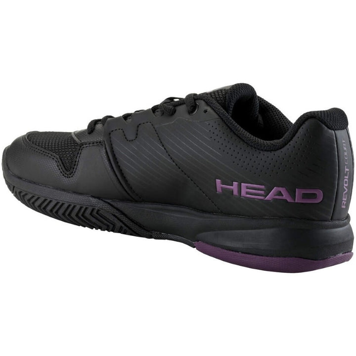 Zapatillas de Padel Head Revolt Court Negro Morado Mujer