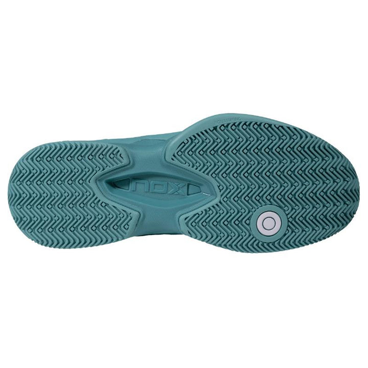 Zapatillas de Padel Nox AT10 Pro Azul Turquesa Blanco