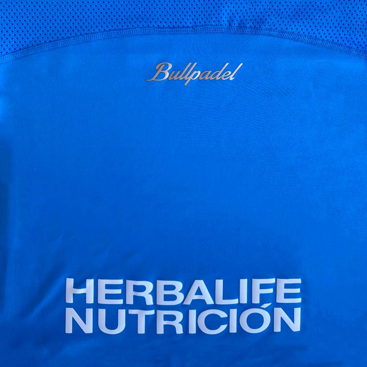 Polo Bullpadel Vergia Azul Celeste