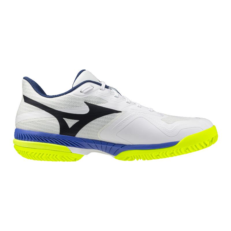 Zapatillas de Padel Mizuno Wave Exceed Court Clay Blanco Azul