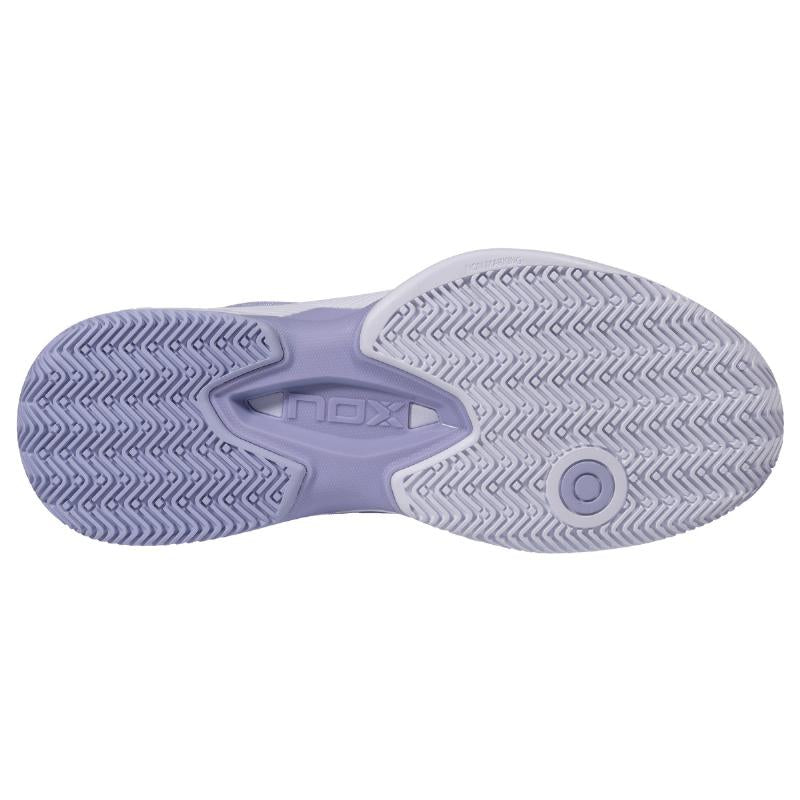 Zapatillas de Padel Nox AT10 Pro Purpura Blanco Mujer