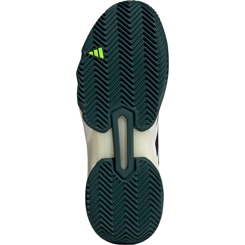 Zapatillas de Pádel de Pádel Adidas CourtJam Control Clay Blanco Negro Verde