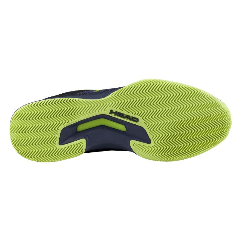 Zapatillas de Padel Head Sprint Team 4.0 Clay Azul Marino Lima