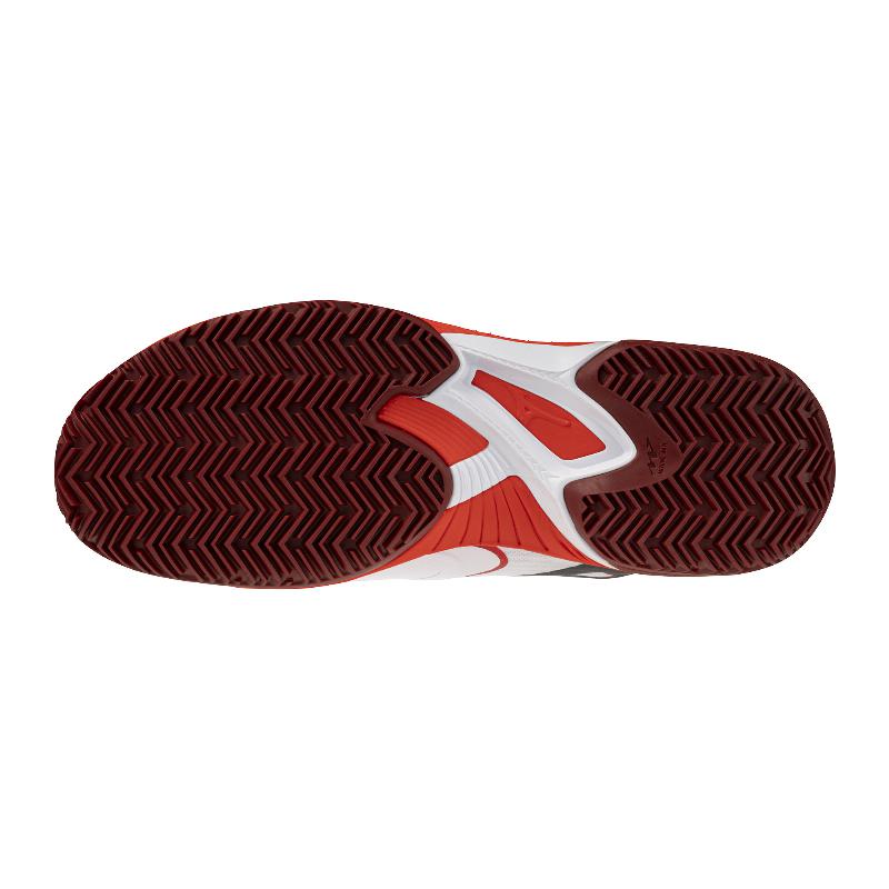 Zapatillas de Padel Mizuno Wave Exceed Court Clay Blanco Rojo