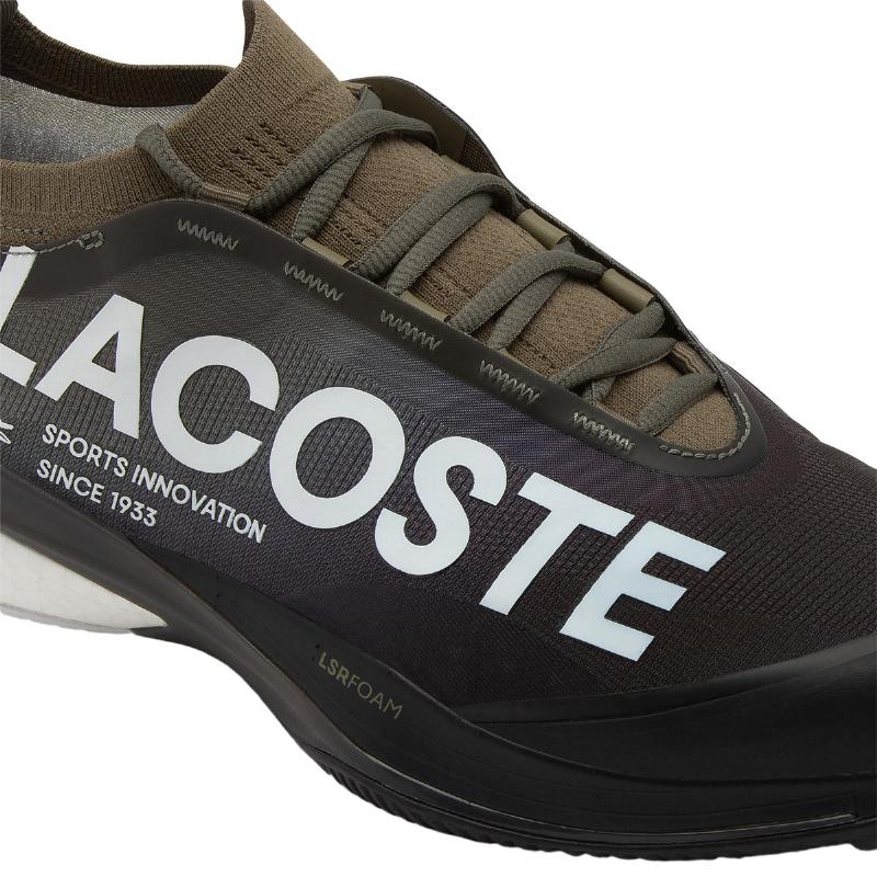 Zapatillas de Pádel de Pádel Lacoste AG-LT25 Lite Kaki Negro