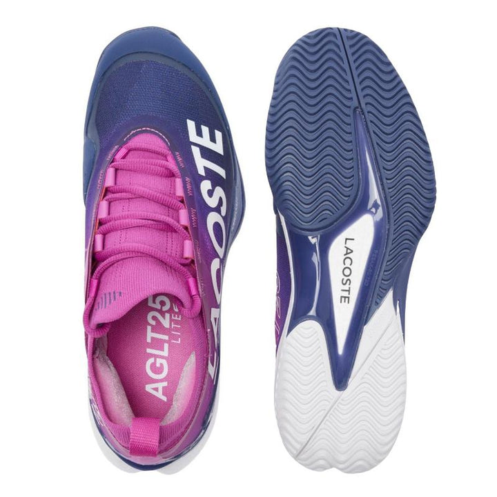 Zapatillas de Pádel de Pádel Lacoste AG-LT25 Lite 125 Rosa Azul Oscuro