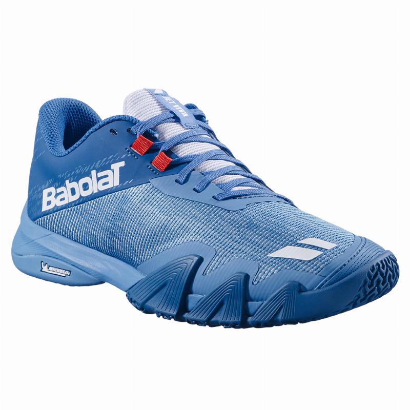 Zapatillas de Padel Babolat Jet Viva Azul Cielo Azul Petroleo