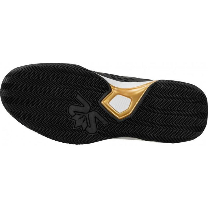 Zapatillas de Padel Salming Rebel Negro Blanco Dorado