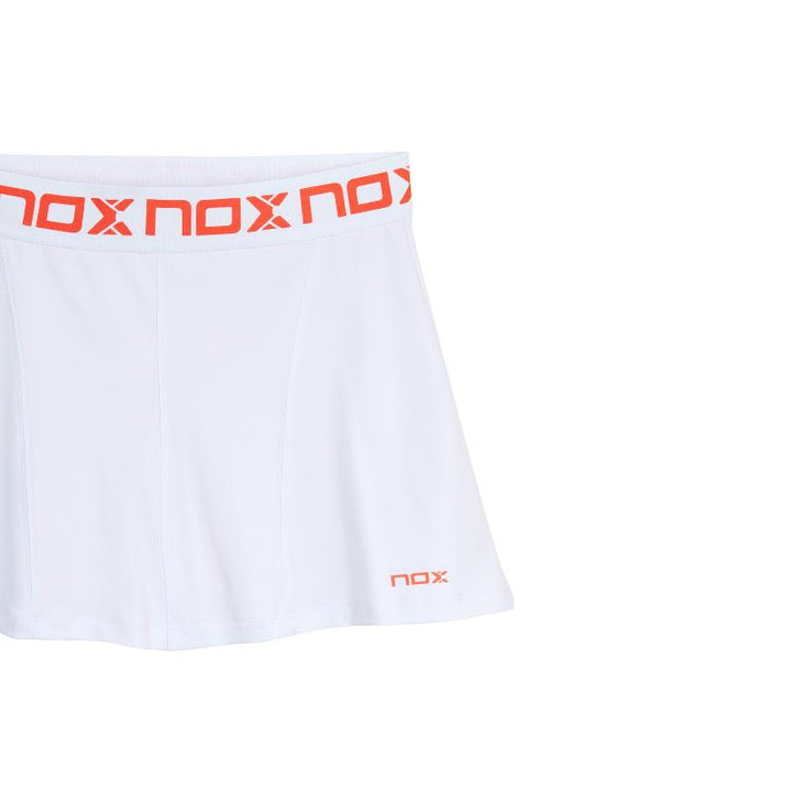 Falda Nox Team Blanco Rojo