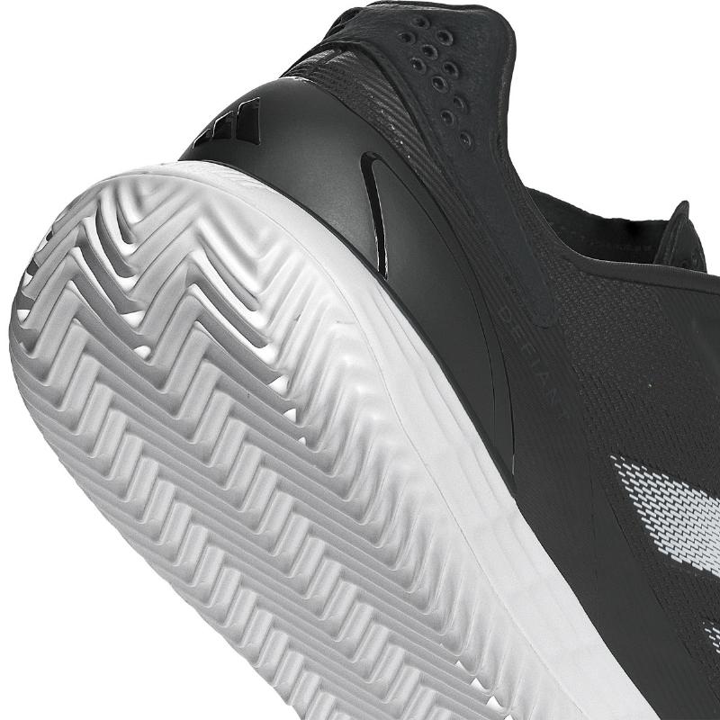Zapatillas de Pádel de Pádel Adidas Defiant Speed 2 Clay Negro Blanco Gris