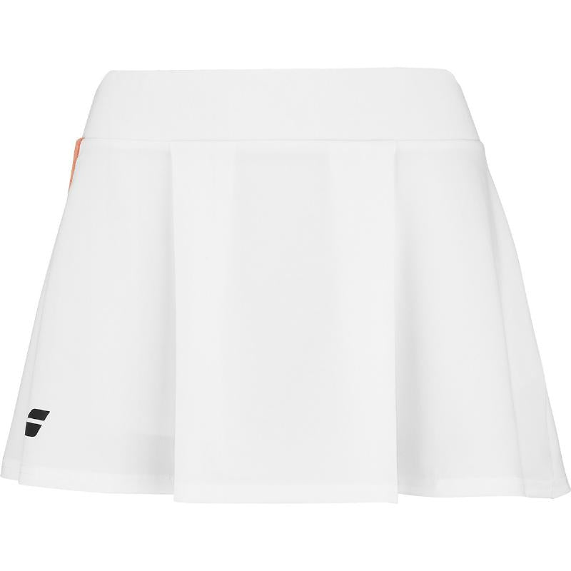 Falda Babolat Play Blanco Naranja
