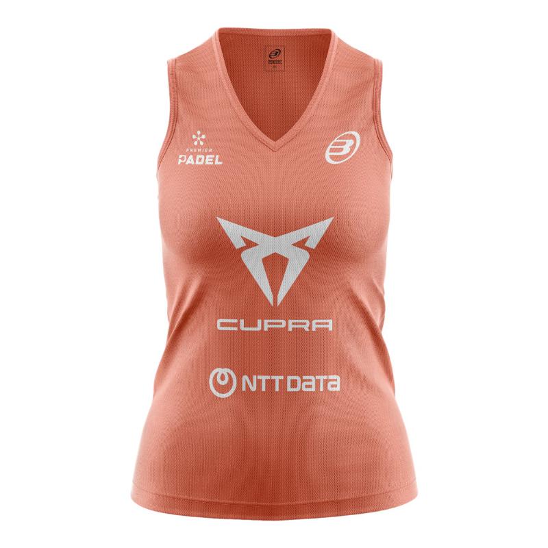 Camiseta Bullpadel Delfi Brea Premier Padel Porru Pomelo