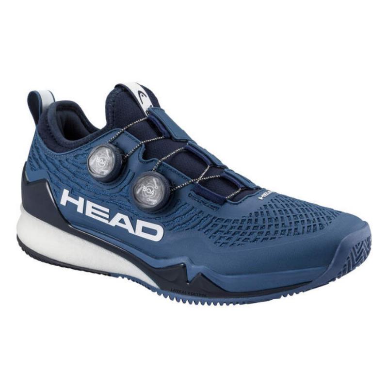 Zapatillas de Padel Head Endure Pro BOA Clay Azul Oscuro