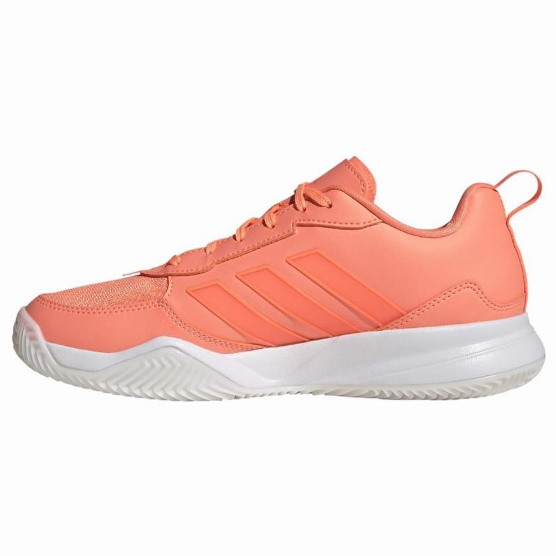 Zapatillas de Padel Adidas AvaFlash Naranja Mujer