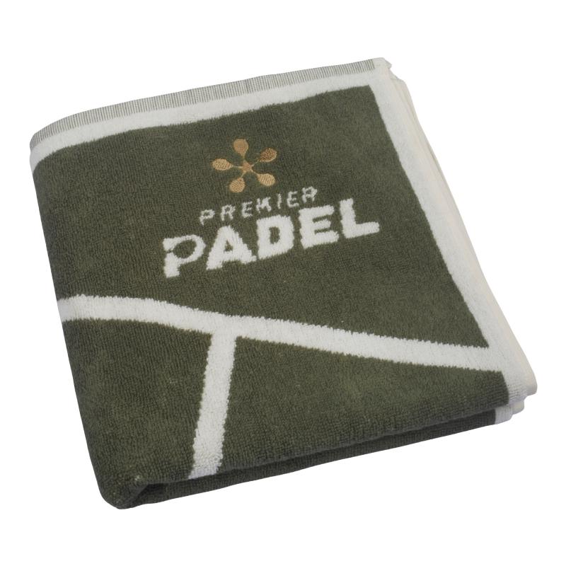 Toalla Bullpadel Premier Padel 150x90 Kaki Crudo