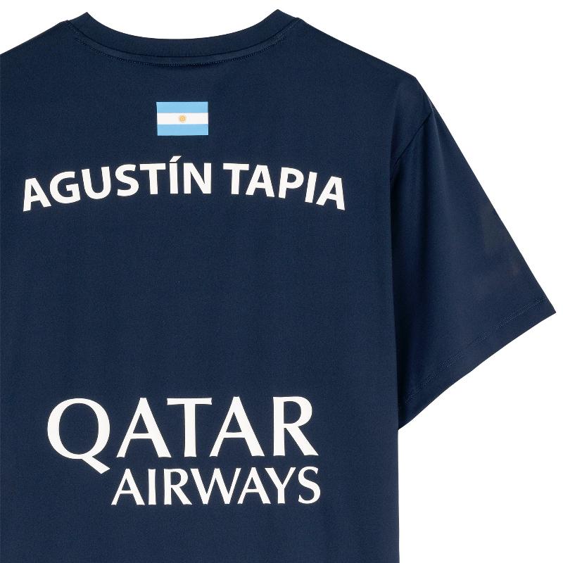 Camiseta Nox Agustin Tapia Sponsors AT10 Azul Oscuro 2024