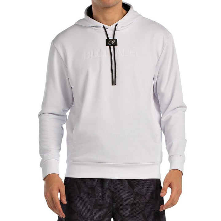 Sudadera Bullpadel Binee Blanco