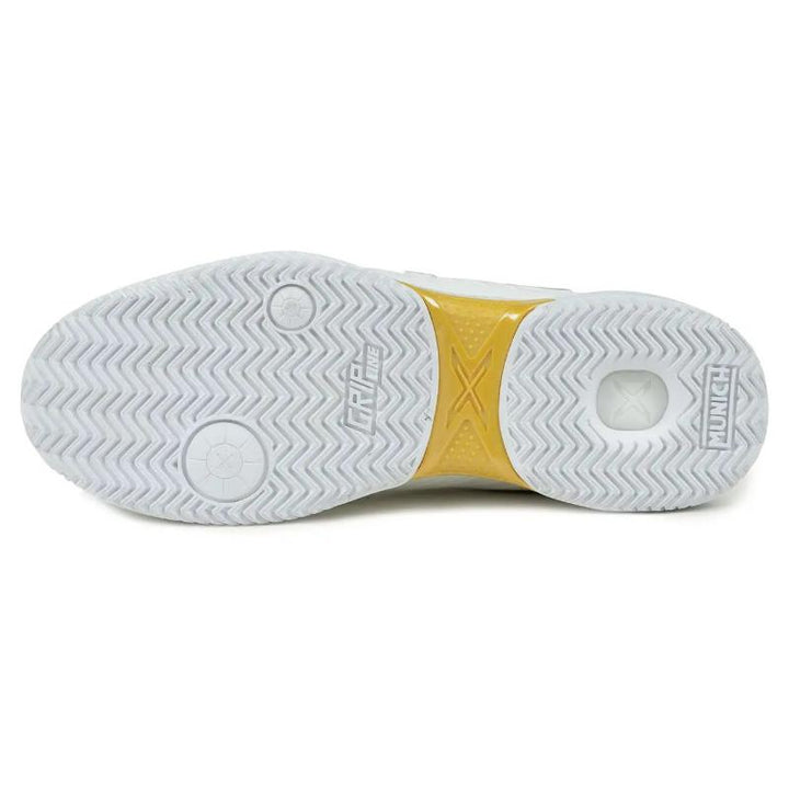 Zapatillas de Padel Munich Stupa Padx 64 Blanco Amarillo