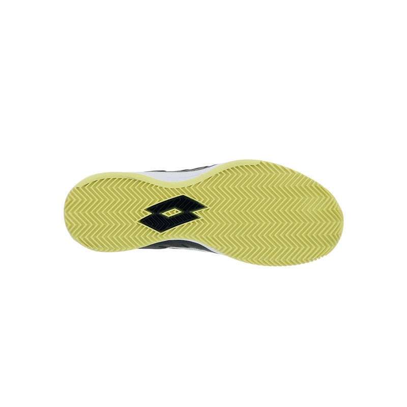 Zapatillas de Pádel de Pádel Lotto Mirage 200 Blanco Amarillo Neon Negro Mujer