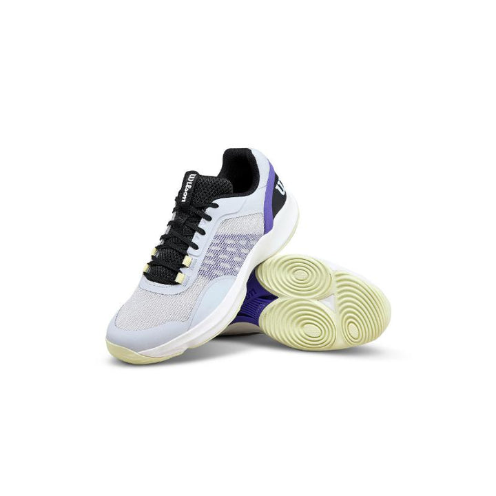 Zapatillas de Padel Wilson Hurakn Pro V2 Gris Negro Morado