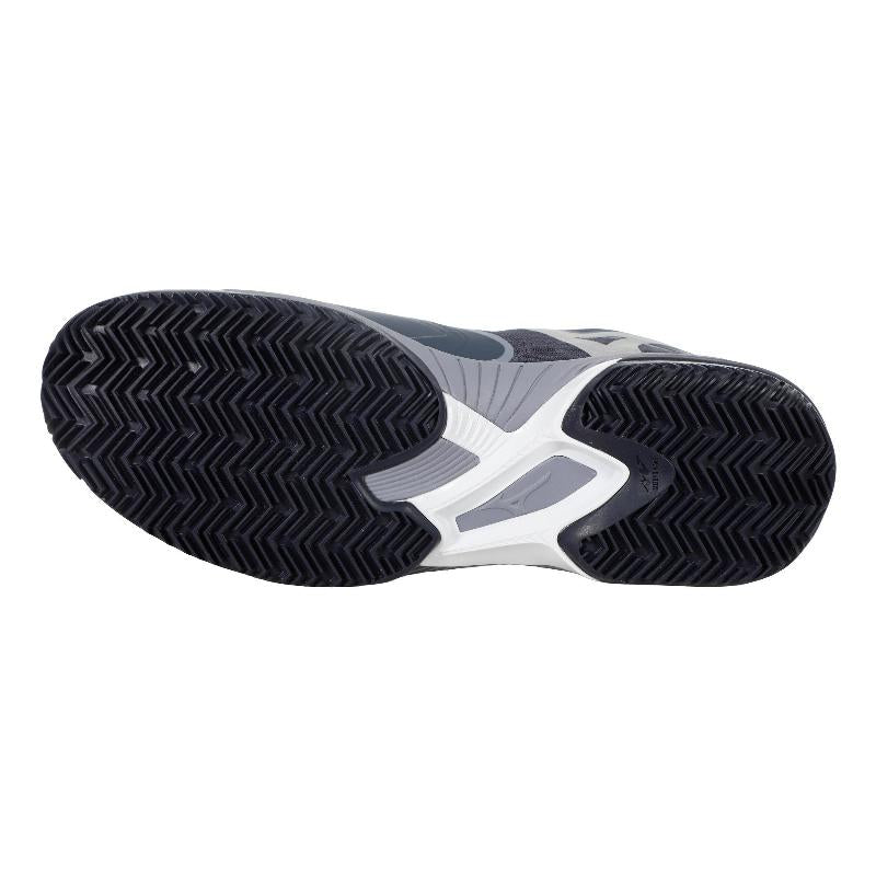 Zapatillas de Pádel de Pádel Mizuno Wave Exceed Court Clay Gris Blanco