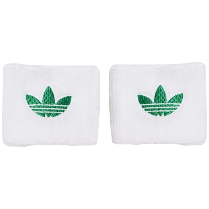 Muñequeras Adidas Originals Tenis Blanco 2 Unidades