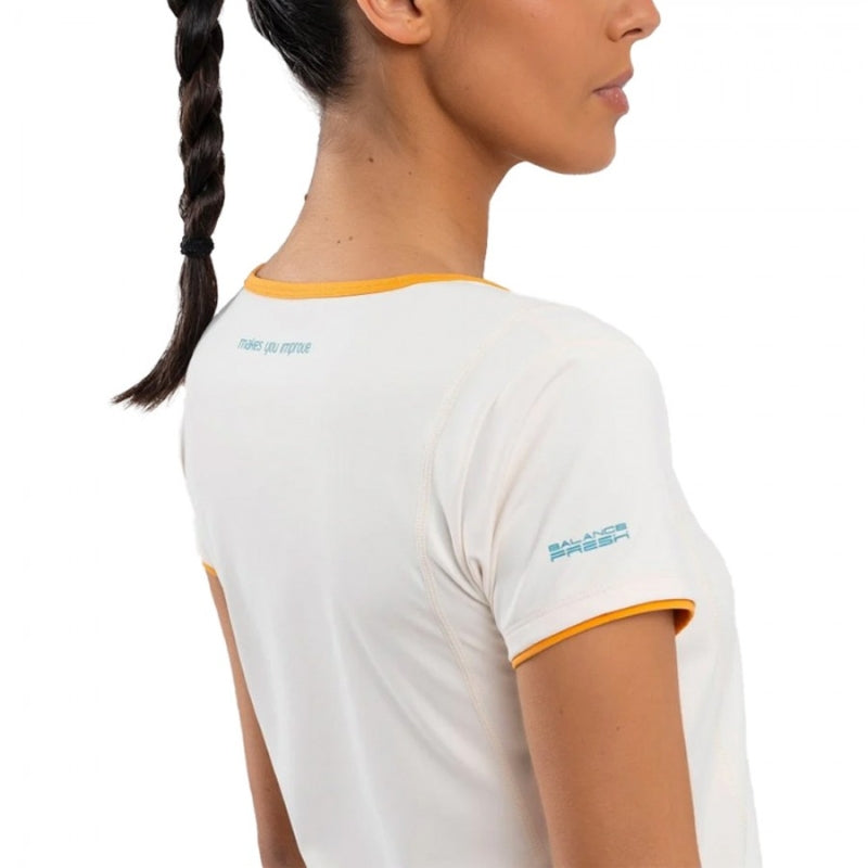 Camiseta Nox Pro Vainilla Mujer
