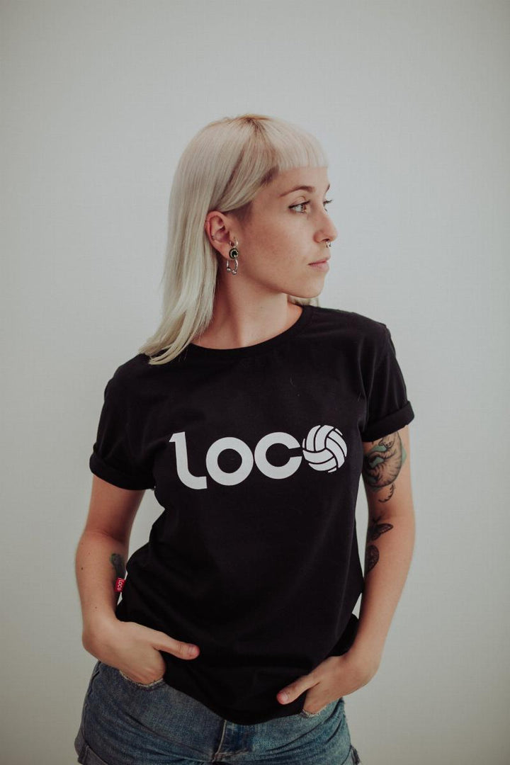 Camiseta Loco Esencia Negro Blanco