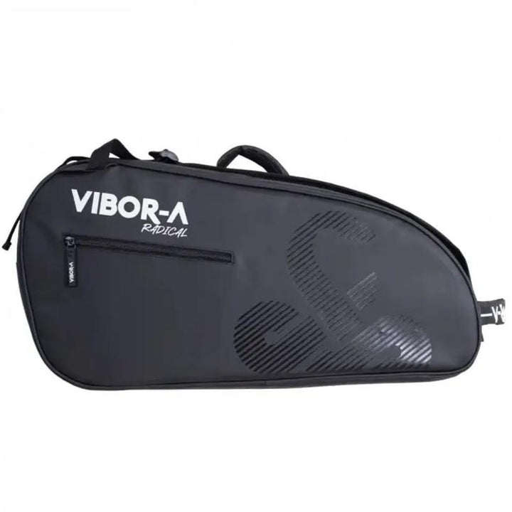 Paletero Vibora Radical Negro Plata