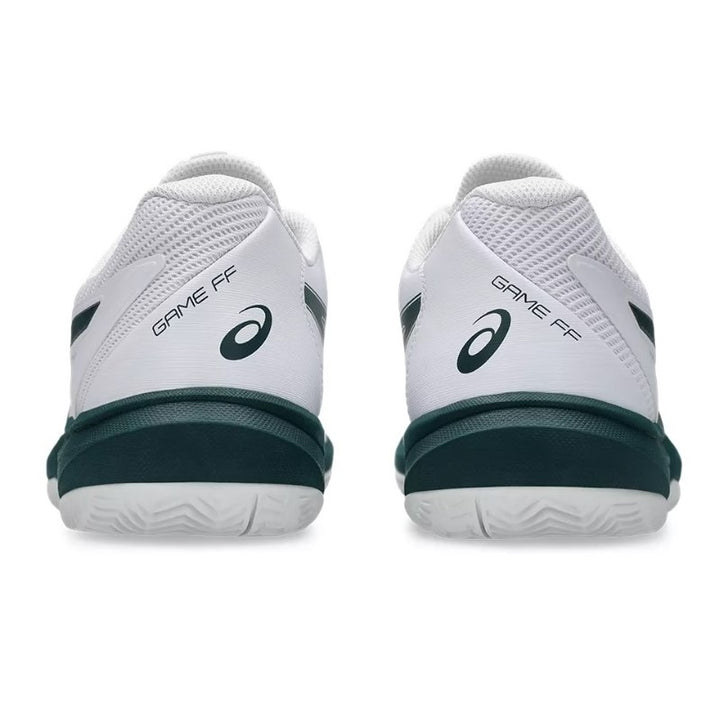 Zapatillas de Pádel de Pádel Asics Game FF Clay Blanco Verde Saxon