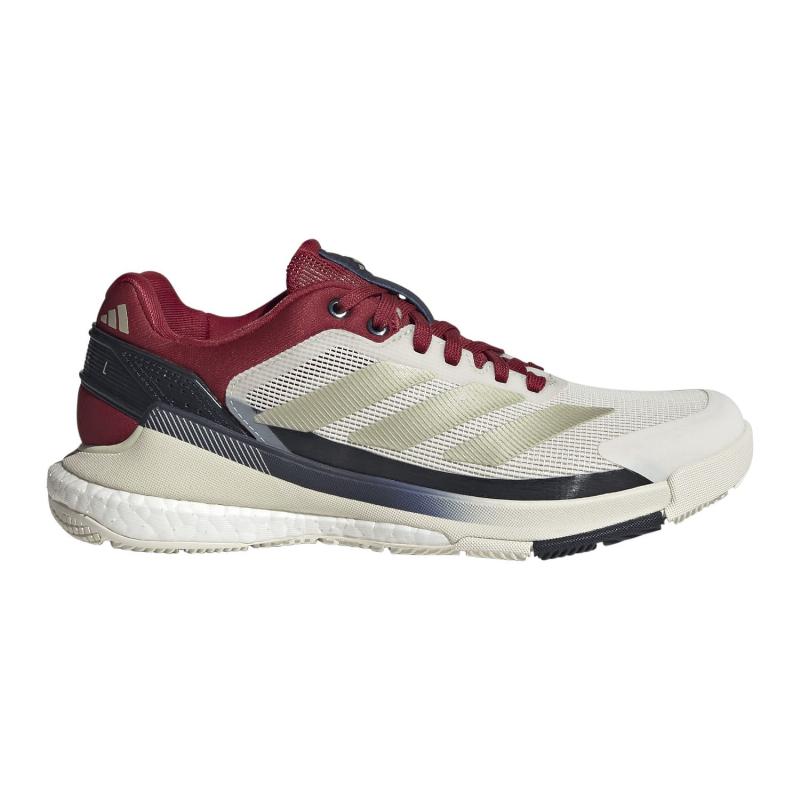 Zapatillas de Padel Adidas Crazyquick Boost Padel Beige Mujer