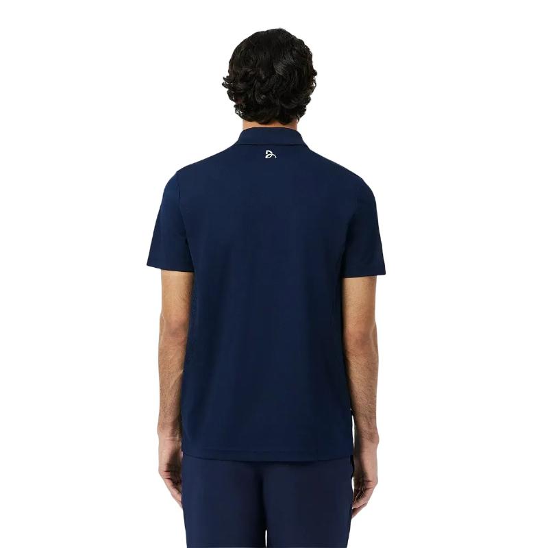 Polo Lacoste Novak Djokovic Tenis Azul Marino