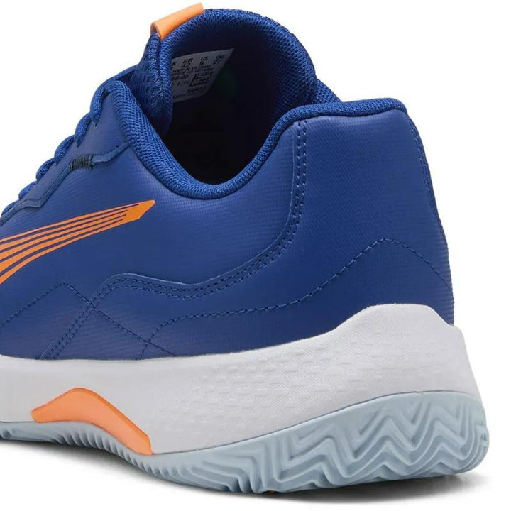 Zapatillas de Padel Puma Nova Smash Azul Naranja