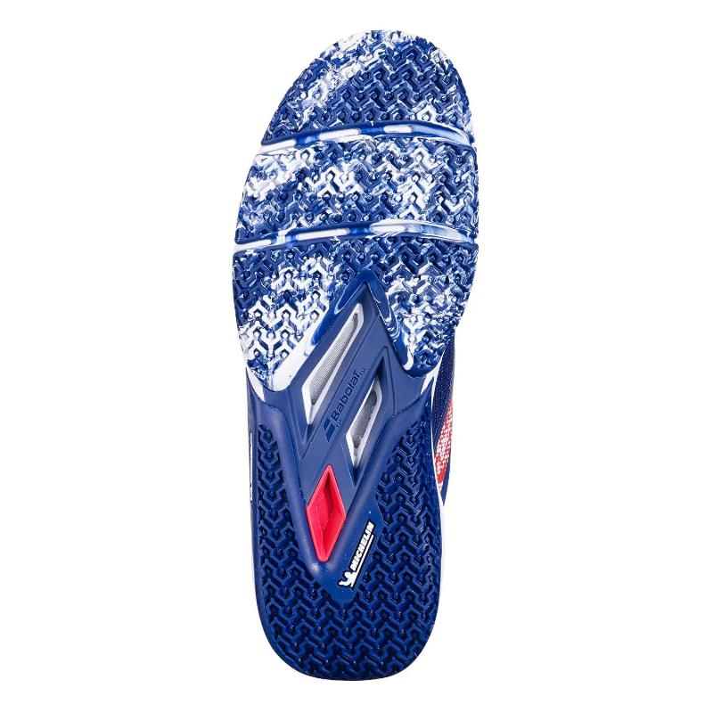 Zapatillas de Pádel de Pádel Babolat Movea 2 Azul Oscuro Rojo