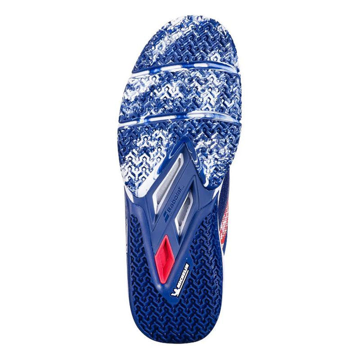 Zapatillas de Pádel de Pádel Babolat Movea 2 Azul Oscuro Rojo