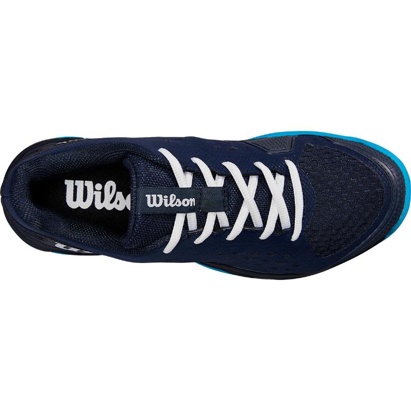 Zapatillas de Padel Wilson Rush Pro L Azul Marino Blanco Junior