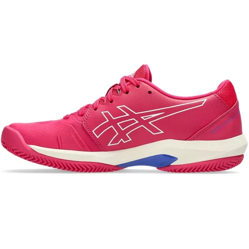 Zapatillas de Pádel de Pádel Asics Solution Swift FF 2 Clay Rosa Azul Cobalto Mujer