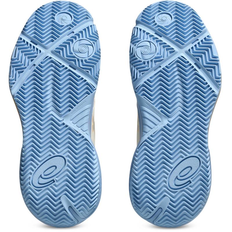 Zapatillas de Padel Asics Gel Challenger 15 Padel Crema Azul Stone Mujer