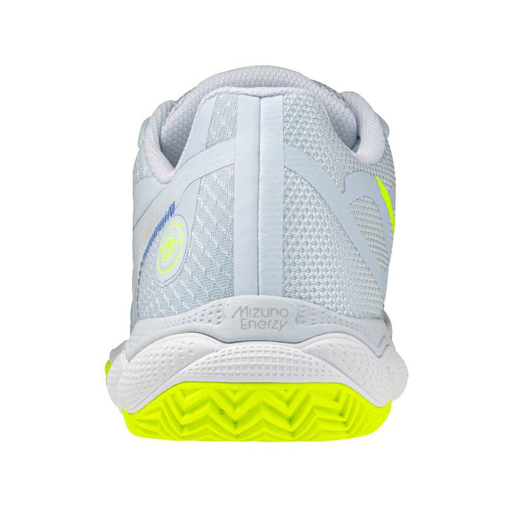 Zapatillas de Pádel de Pádel Mizuno Wave Enforce Court Clay Azul Claro Fluor Mujer