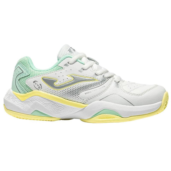 Zapatillas de Pádel de Pádel Joma Master 1000 2632 Blanco Turquesa Junior