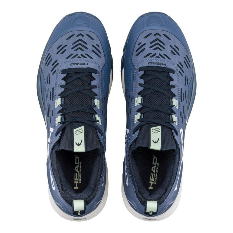 Zapatillas de Pádel de Pádel Head Motion Pro 1.5 Padel Azul Oscuro Verde