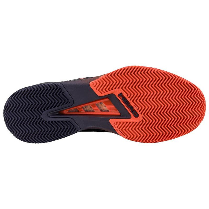 Zapatillas de Padel Head Sprint Pro 4.0 Clay Azul Oscuro Rojo