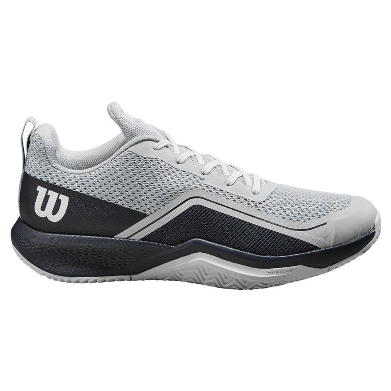 Zapatillas de Padel Wilson Rush Pro Lite Azul Perla Rojo Blanco