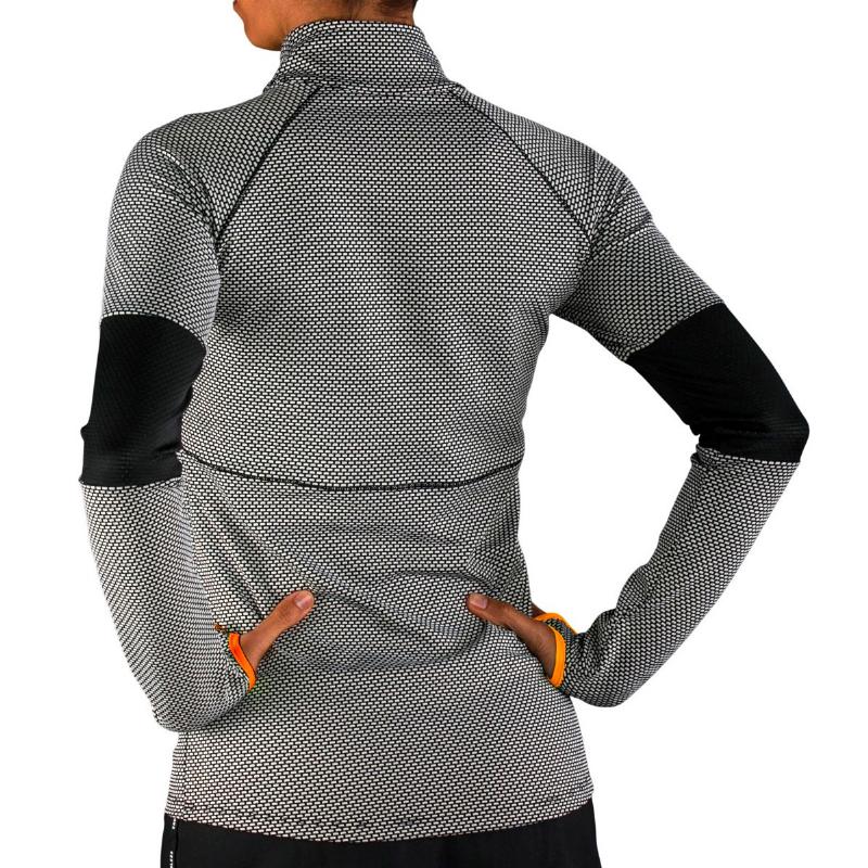 Sudadera Endless Kirsch Gris Naranja