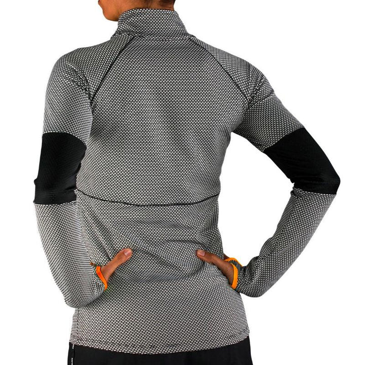 Sudadera Endless Kirsch Gris Naranja