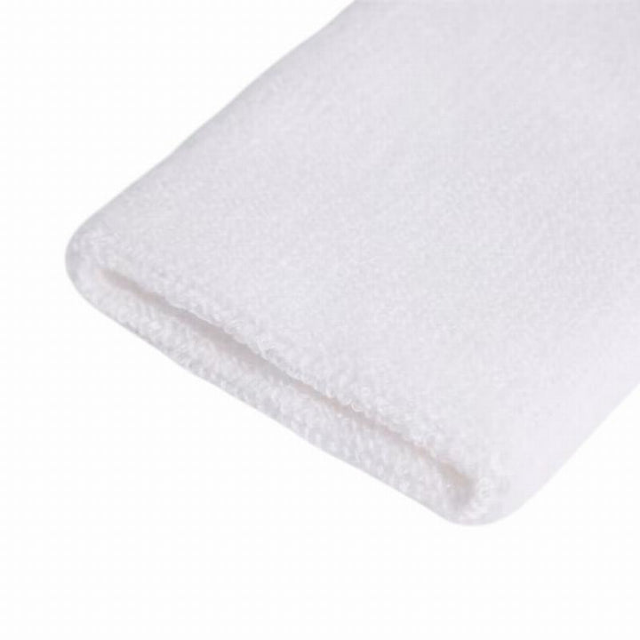 Muñequeras Adidas Originals Largas Blanco Verde 2 Unidades