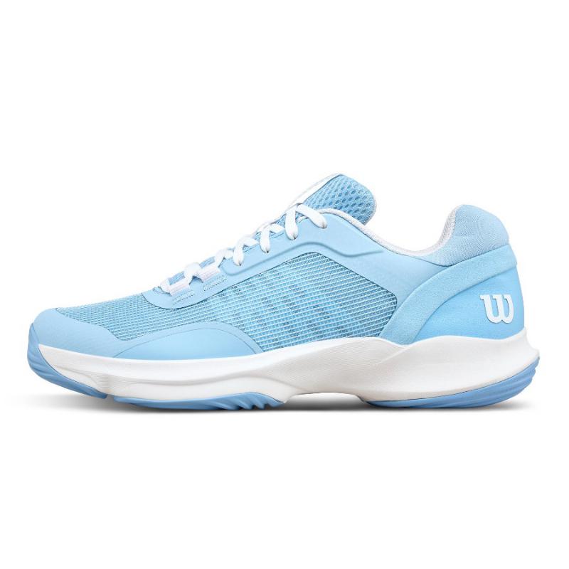 Zapatillas de Padel Wilson Hurakn Pro V2 Azul Claro Blanco Mujer